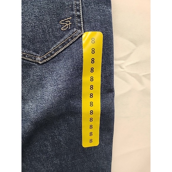 Seven7 Women's Loose Straight Jean Size 8 Dark Wash Denim Baggy - Picture 6 of 7